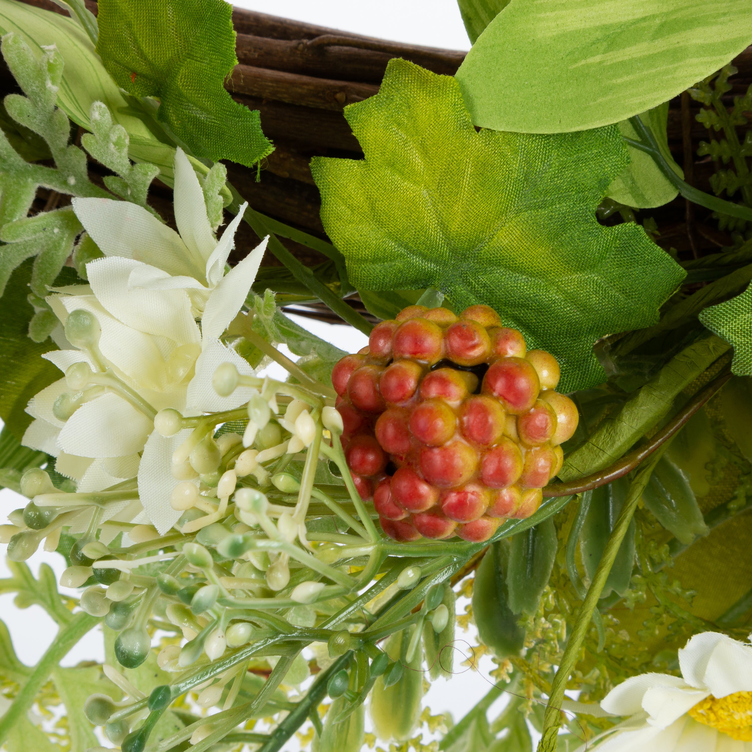 24 in. Sunflower Berry Wreath